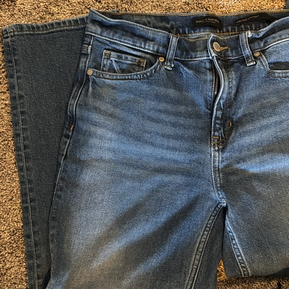 Banana Republic high rise straight 29 / 8. Blue wash - Picture 1 of 7